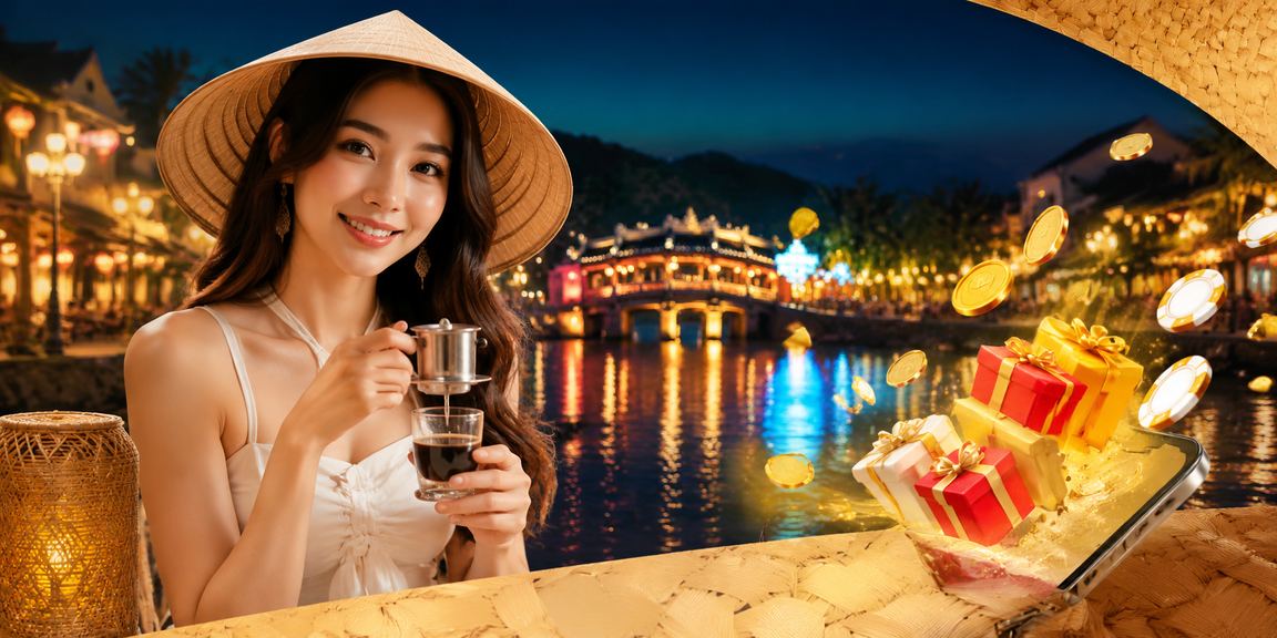Người phụ nữ Huế đội nón lá tìm hiểu ưu đãi đăng ký tại x8b